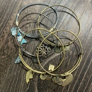 Alex & Ani Bracelets Set Of 5 B42